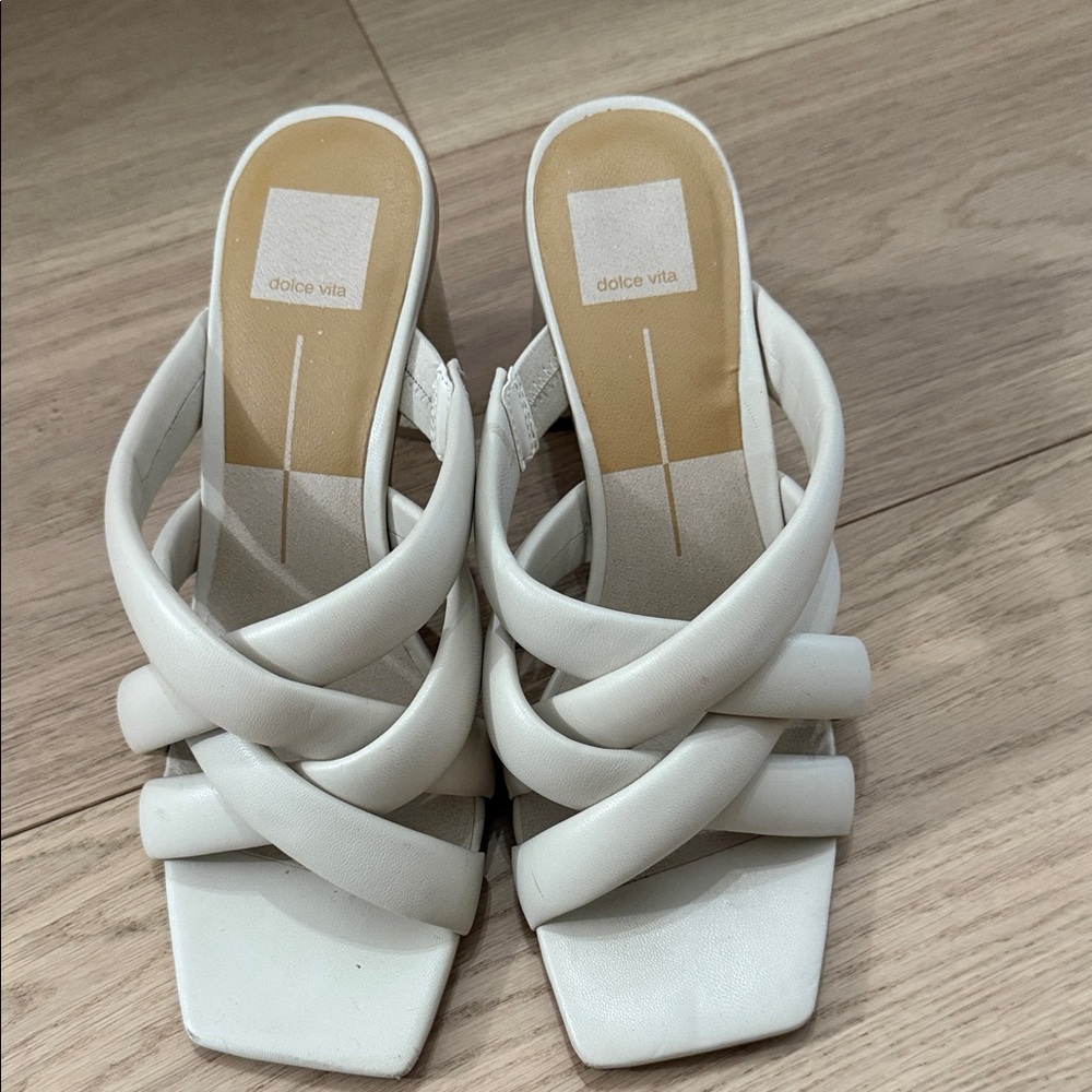 Dolce Vita Cream Women's Mules